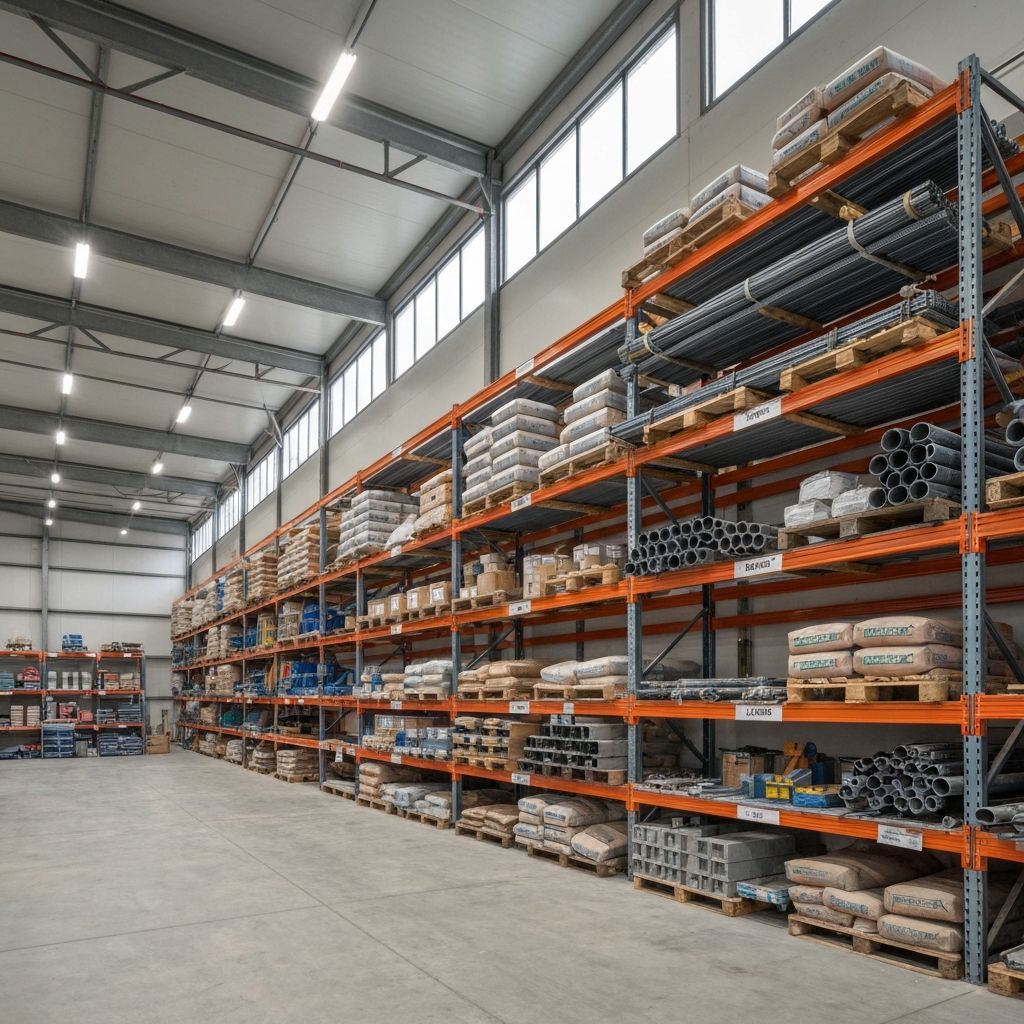 Depósito de materiais de construção